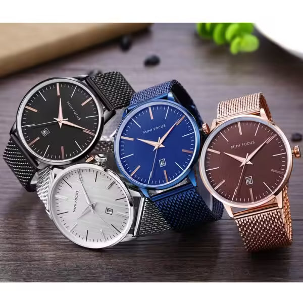 Mini Focus Stainless Steel Simple Men Watch (MF0115)