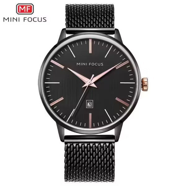 Mini Focus Stainless Steel Simple Men Watch (MF0115)