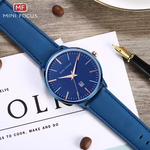Mini Focus Stainless Steel Simple Men Watch (MF0115)