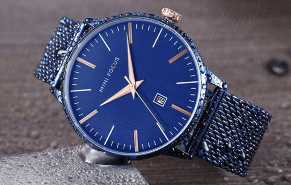 Mini Focus Stainless Steel Simple Men Watch (MF0115)