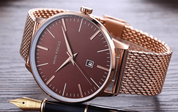 Mini Focus Stainless Steel Simple Men Watch (MF0115)