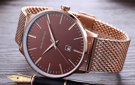 Mini Focus Stainless Steel Simple Men Watch (MF0115)