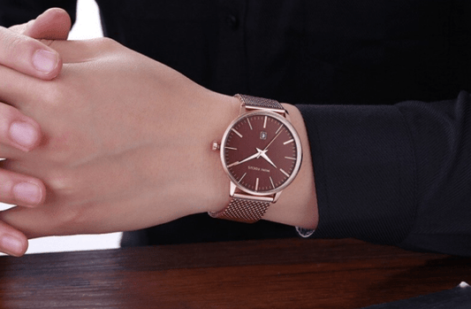 Mini Focus Stainless Steel Simple Men Watch (MF0115)