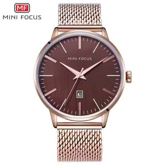 Mini Focus Stainless Steel Simple Men Watch (MF0115)