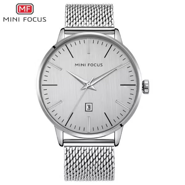 Mini Focus Stainless Steel Simple Men Watch (MF0115)