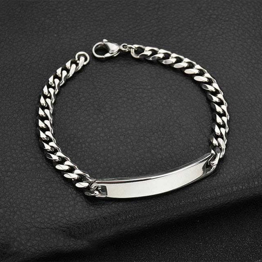 mirror stainless steel unisex bracelet egbt335 gallery img 2