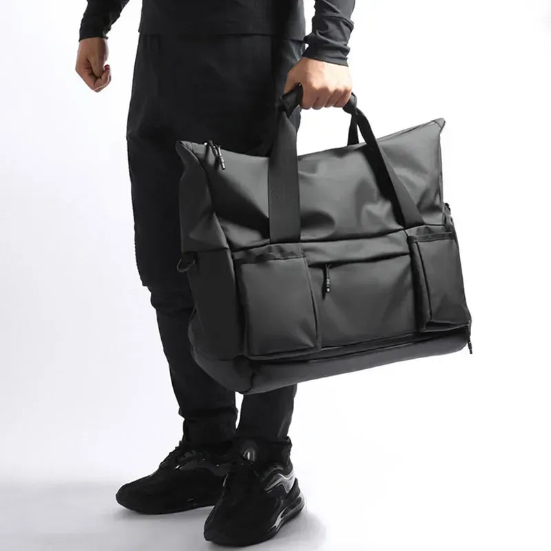 38L Sports & Travel Duffle Bag – Black