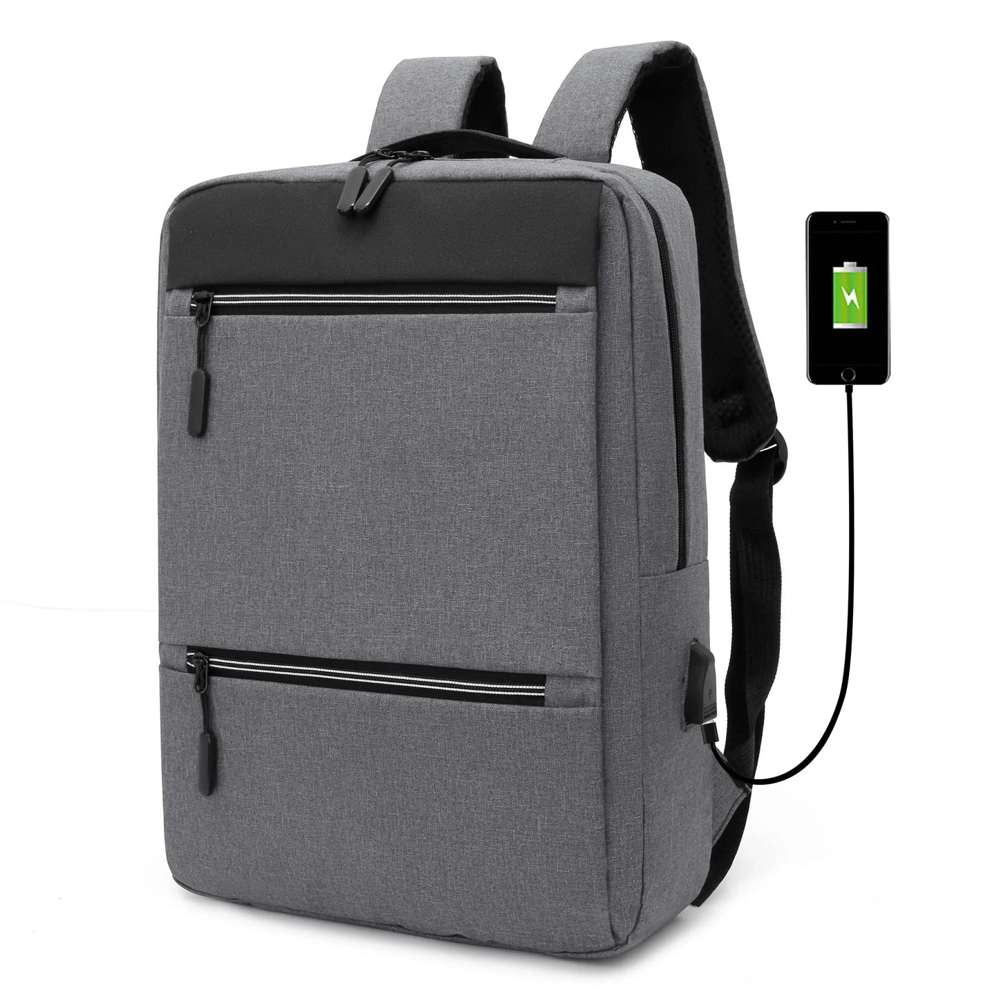 Modern Business Style Laptop Backpack With USB Charging (EGB001)
