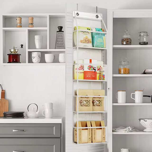 Multi-functional Fabric Hanging Bag for Behind the Door - Multi-layer Storage Organizer for Miscellaneous Items