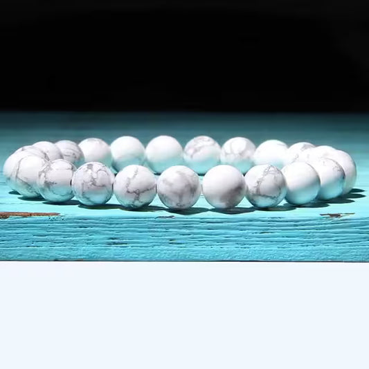 Bracelet unisexe en perles de pierre de lave naturelle (EGBT276)