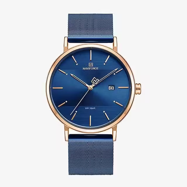 NAVIFORCE Couple Stainless Steel Watch (NV3008)