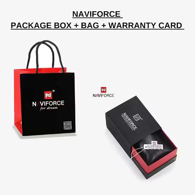 NAVIFORCE Couple Stainless Steel Watch (NV3008)