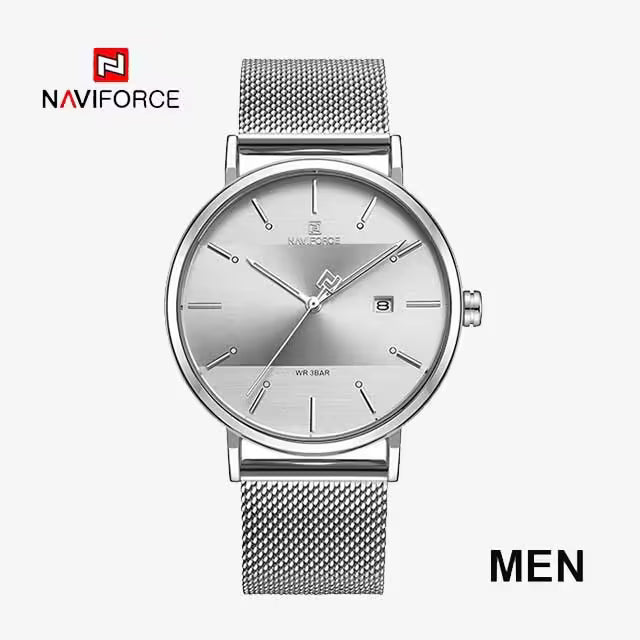 NAVIFORCE Couple Stainless Steel Watch (NV3008)