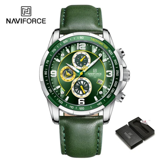 NAVIFORCE Leather Men Watch (NF8020L)