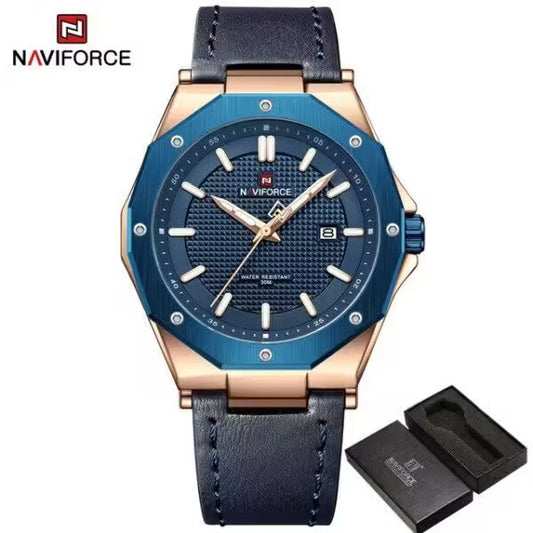NAVIFORCE Leather Men Watch (NF9200L)