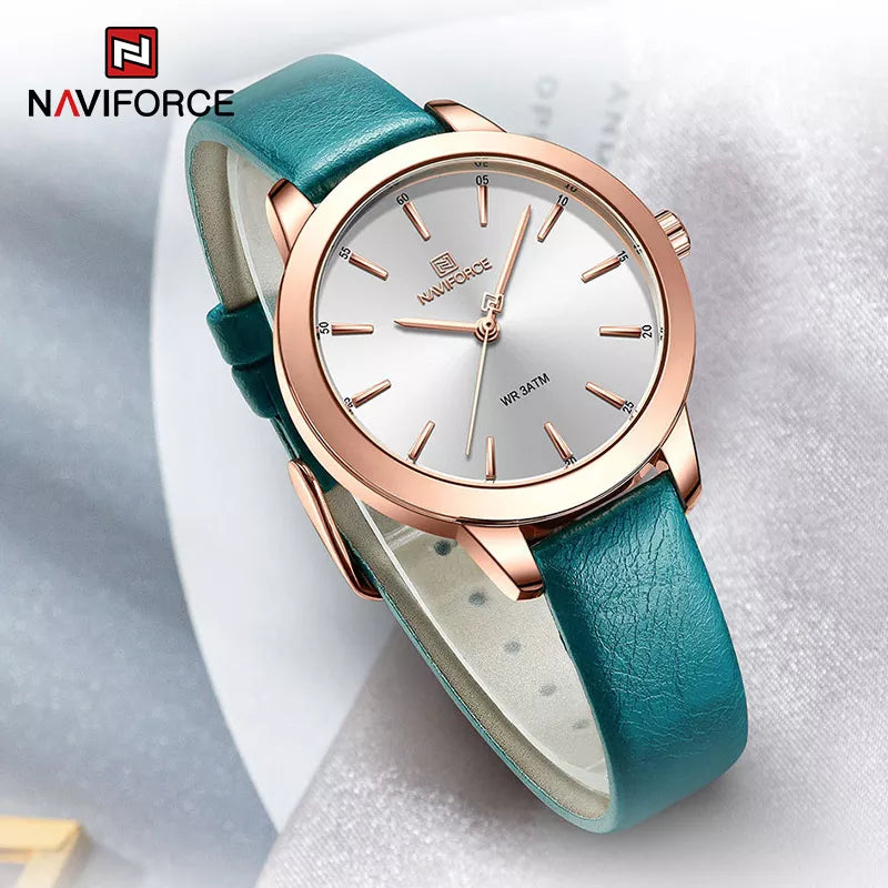 NAVIFORCE Leather Women Watch (NF5024)