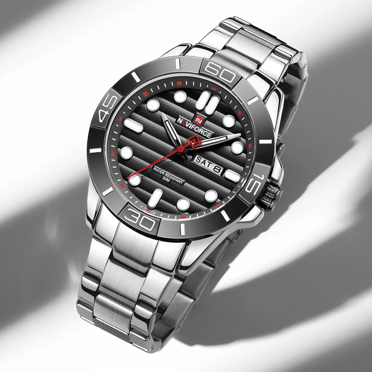 NAVIFORCE Stainless Steel Men Watch (NF9198)