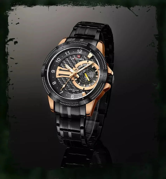 NAVIFORCE Stainless Steel Men Watch (NF9206)