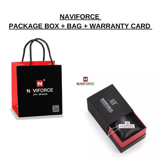 ساعة نافيفورس النسائية الجلدية (NF5002)