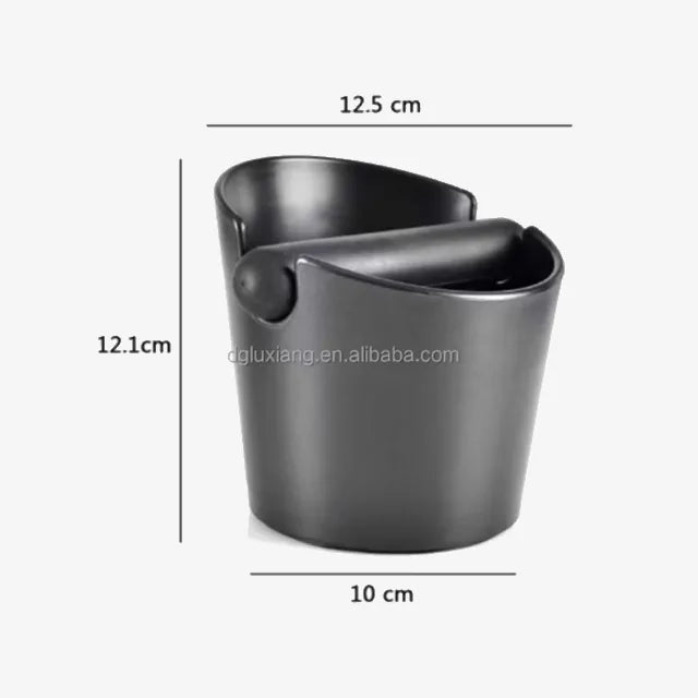 New 2024 Coffee & Tea Tools Barista Accessories – Black Espresso Coffee Knock Box (6 Styles) ABS/Silicone