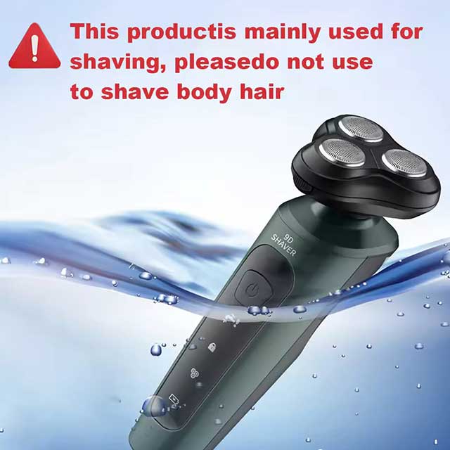New 9D Electric Shaver – USB Rechargeable Car-Mounted High-Power Full-Body Wash Beard Knife, Four-in-One Razor for Men