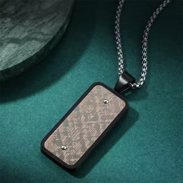 New Fashion Square Pendant Necklace For Men (EGN015)