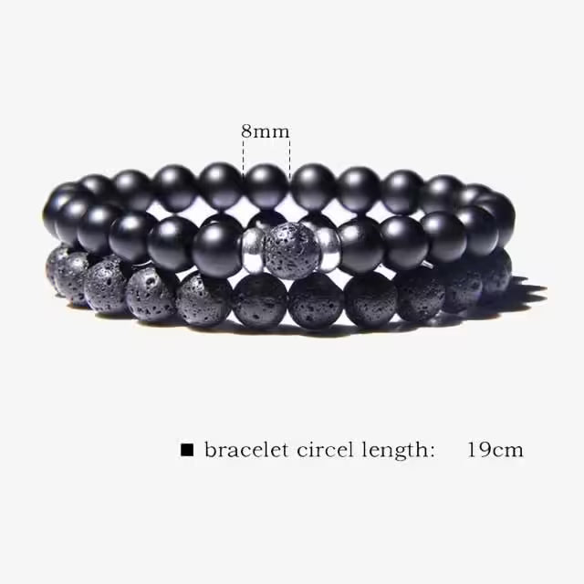 Nouvelle version des bracelets de couple à distance, lot de 2 (EGBT105) 