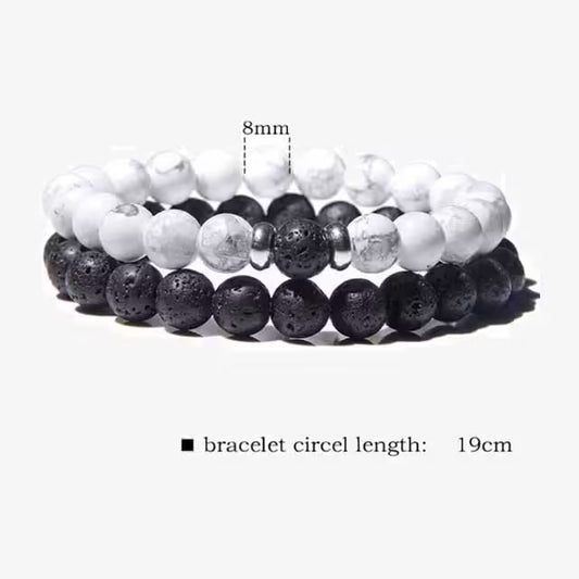 Nouvelle version des bracelets de couple à distance, lot de 2 (EGBT105) 