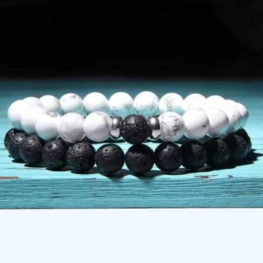 Nouvelle version des bracelets de couple à distance, lot de 2 (EGBT105) 