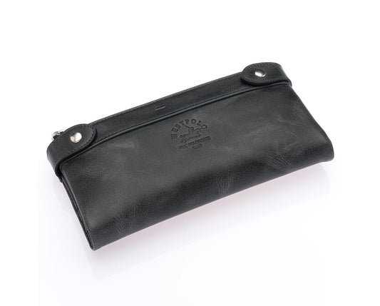 Portefeuille Westpolo Intense unisexe en cuir véritable grainé avec compartiment pour téléphone (417C)