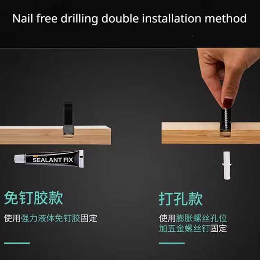 Nordic Style Coat Rack - Bamboo Clothes Hanger with Hooks for Bedroom, Living Room, Closet & Wall Storage