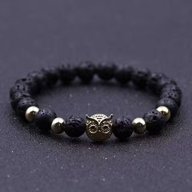 Owl Head Beads Bracelet (EGBT086)