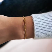 Pearl Stainless Steel Women Chain Bracelet (EGBT417)
