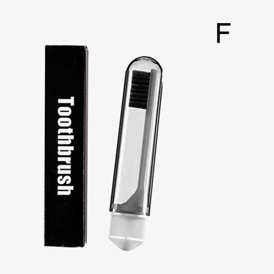Portable Folding Toothbrush with Super Soft Bristles – Travel-Friendly, Compact for Camping, Hiking, and Outdoor Use