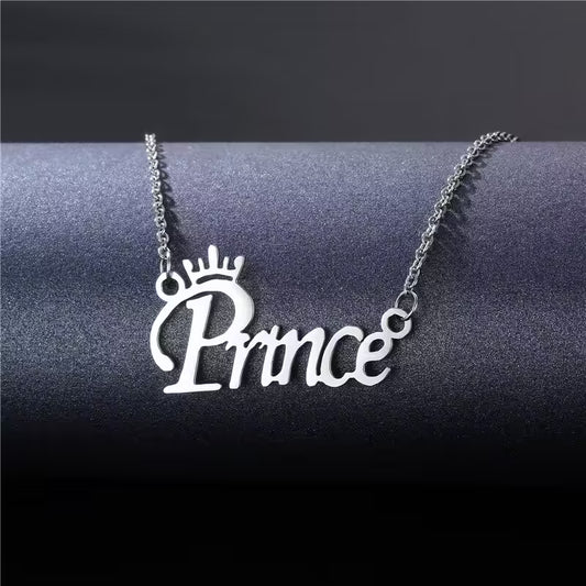 Collier pendentif « Prince » pour homme en acier inoxydable (EGN083)