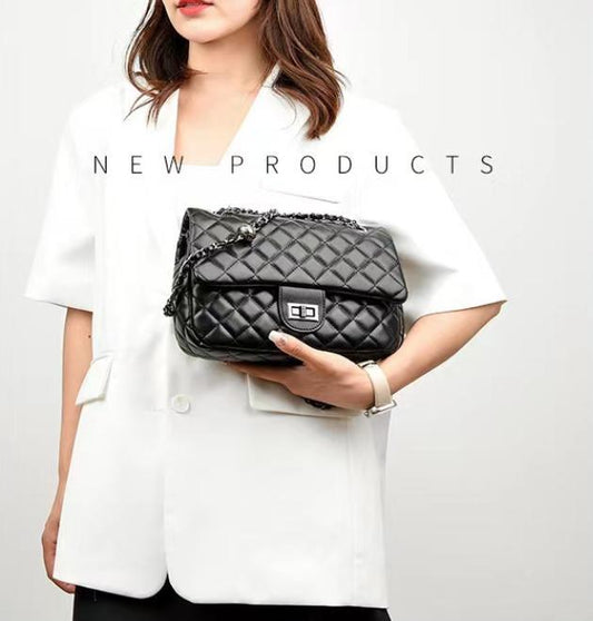 Simple Classic PU Leather Women Bag (EGB180)