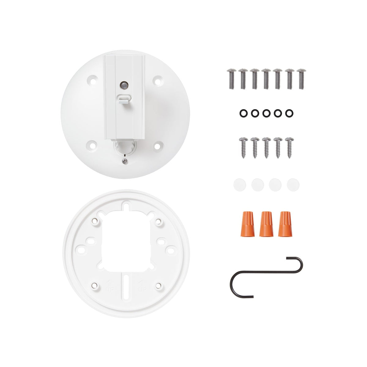 Kit filaire Ring pour Caméra d'extérieur Plus et projecteurs Cam – Adaptateur d'alimentation USB-C résistant aux intempéries (blanc)