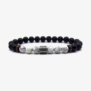 Bracelet de perles en forme de cube rectangulaire (EGBT265) 