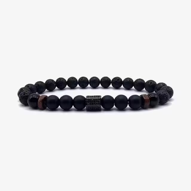 Bracelet de perles en forme de cube rectangulaire (EGBT265) 