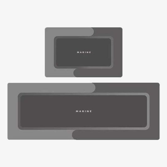 Rectangular Kitchen Floor Mat – Oil-Proof, Waterproof, Non-Slip, Durable & Easy to Clean (50*80CM + 50*160CM)