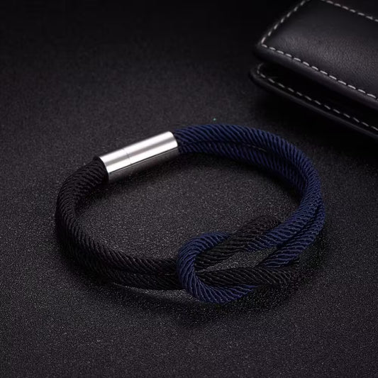 Bracelet unisexe en corde (EGBT363)