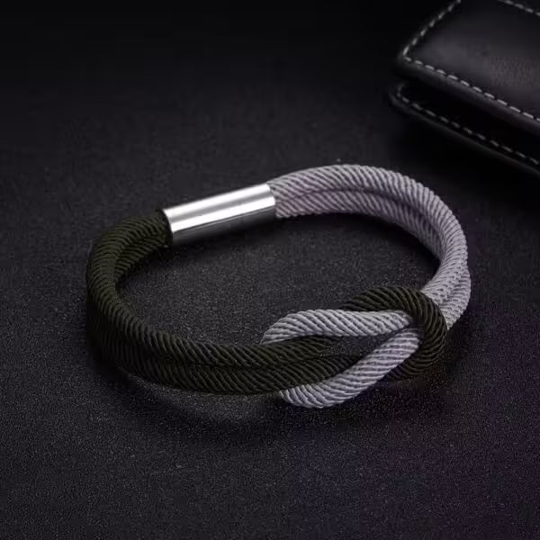 Bracelet unisexe en corde (EGBT363)
