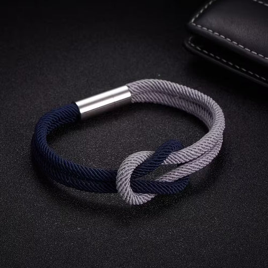 Bracelet unisexe en corde (EGBT363)