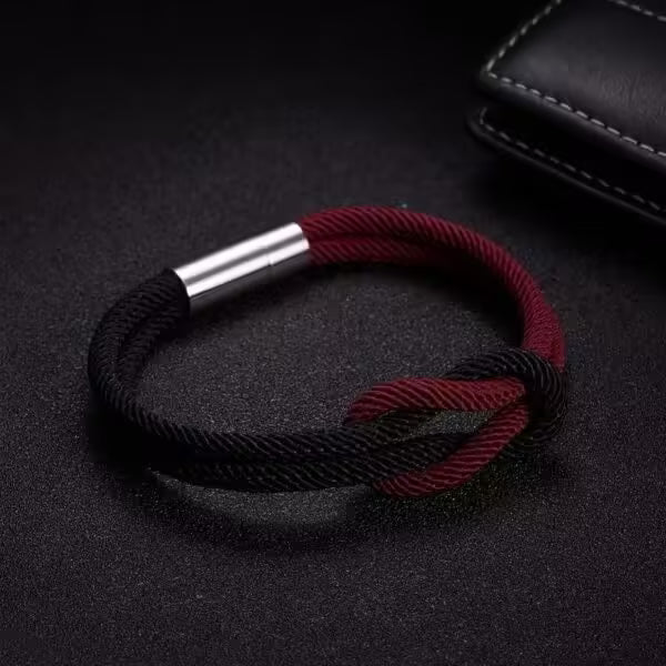Bracelet unisexe en corde (EGBT363)
