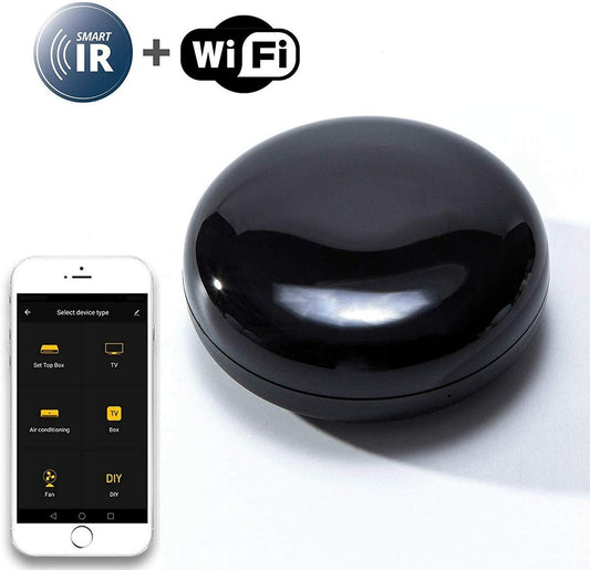 Panamalar Smart IR Remote Control | WiFi Universal Infrared Hub for TV, AC, DVD | Works with Alexa & Google Home, Smart Life App