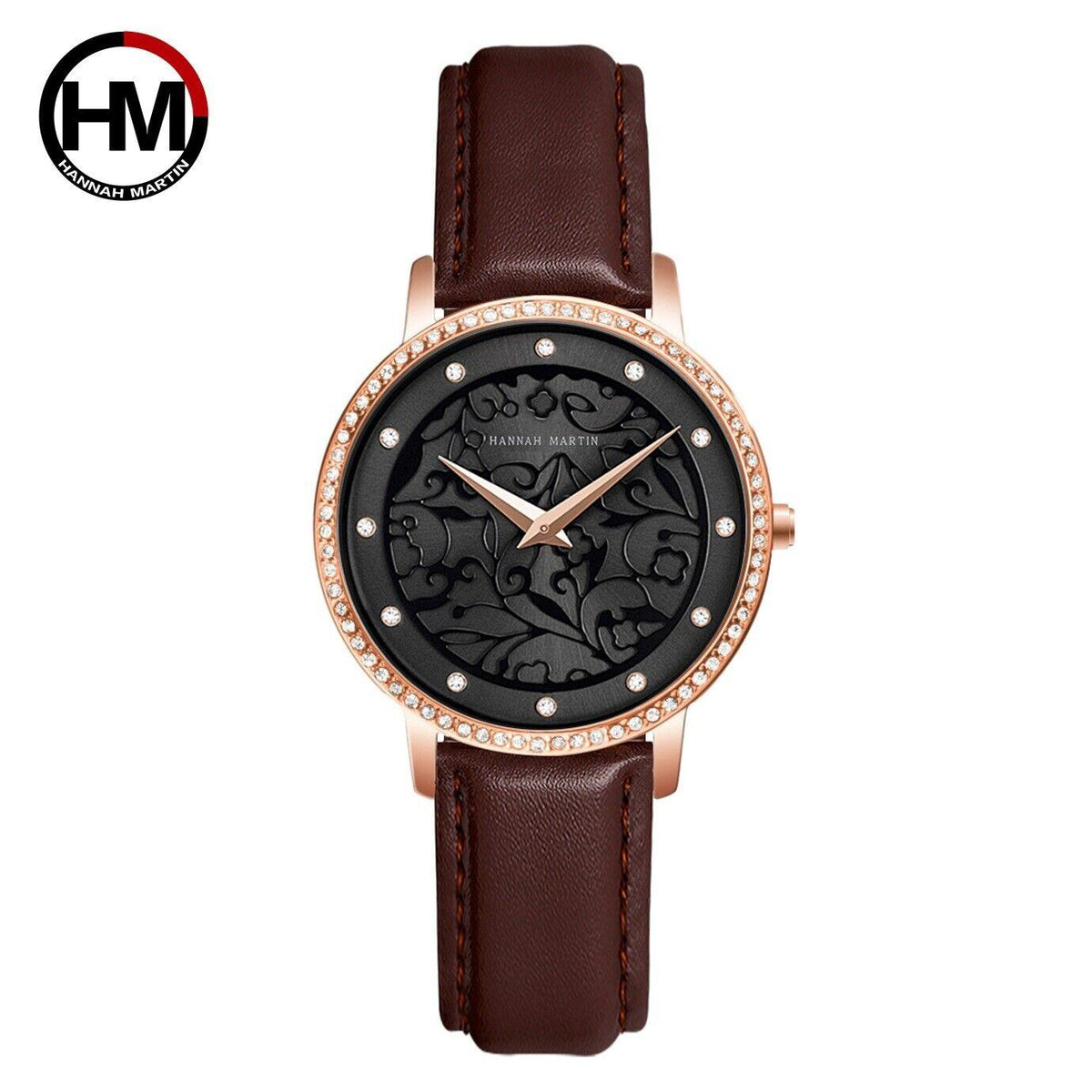 Montre femme en cuir Hannah Martin (1073)