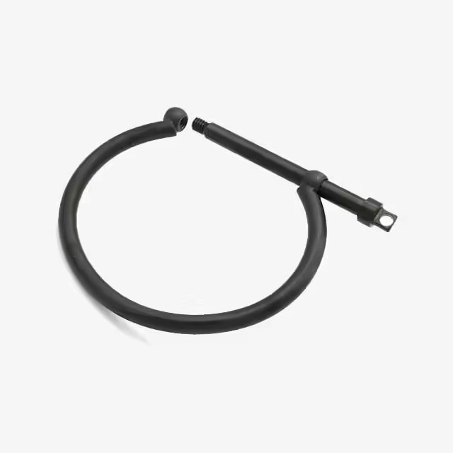 Screw Buckle Stainless Steel Unisex Bangle (EGBT342)