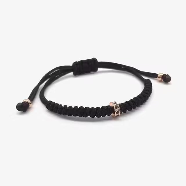 Shamballa Cubic Zirconia Unisex Bracelet (EGBT206)