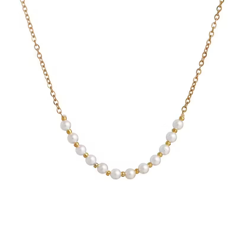Collier ras du cou pour femme à chaîne simple (EGN210)