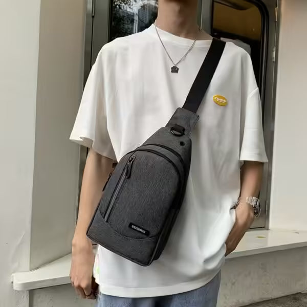 Sac bandoulière simple pour homme (EGB245)